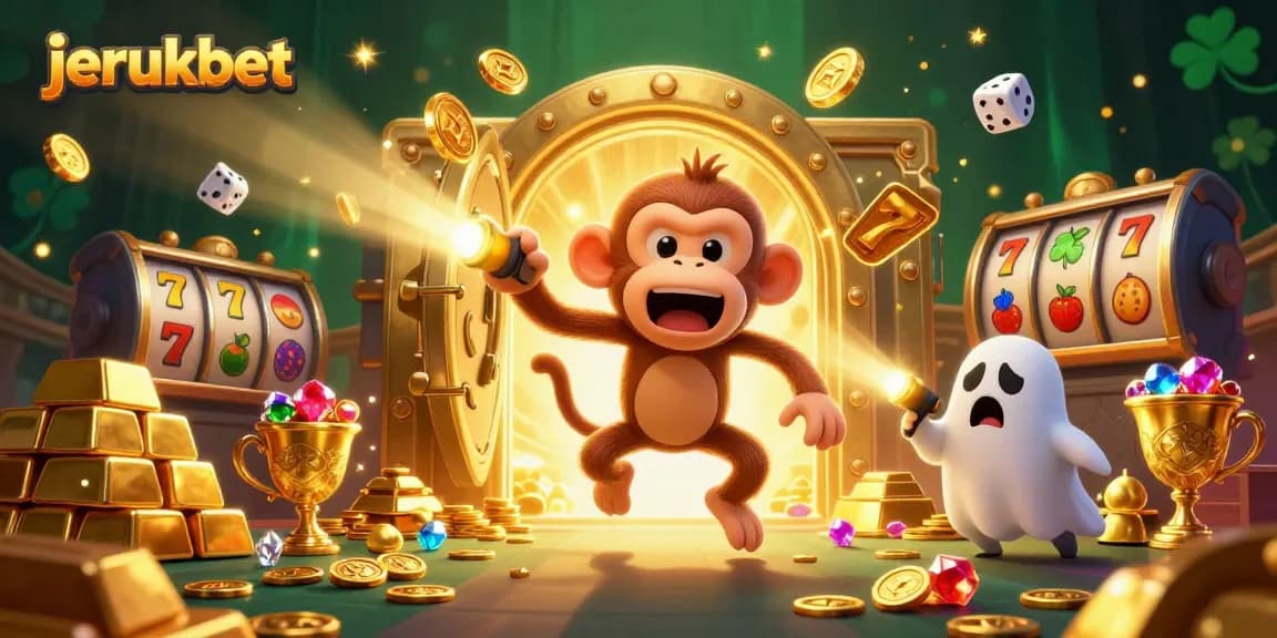 Mainkan jerukbet dengan keberuntungan di kasino hantu yang dipenuhi koin emas dan permainan slot.