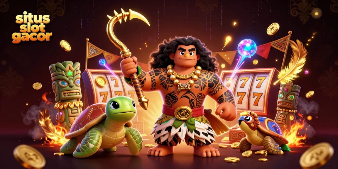 Spin and win with a vibrant scene featuring the situs slot gacor characters, adding excitement to your gaming experience.