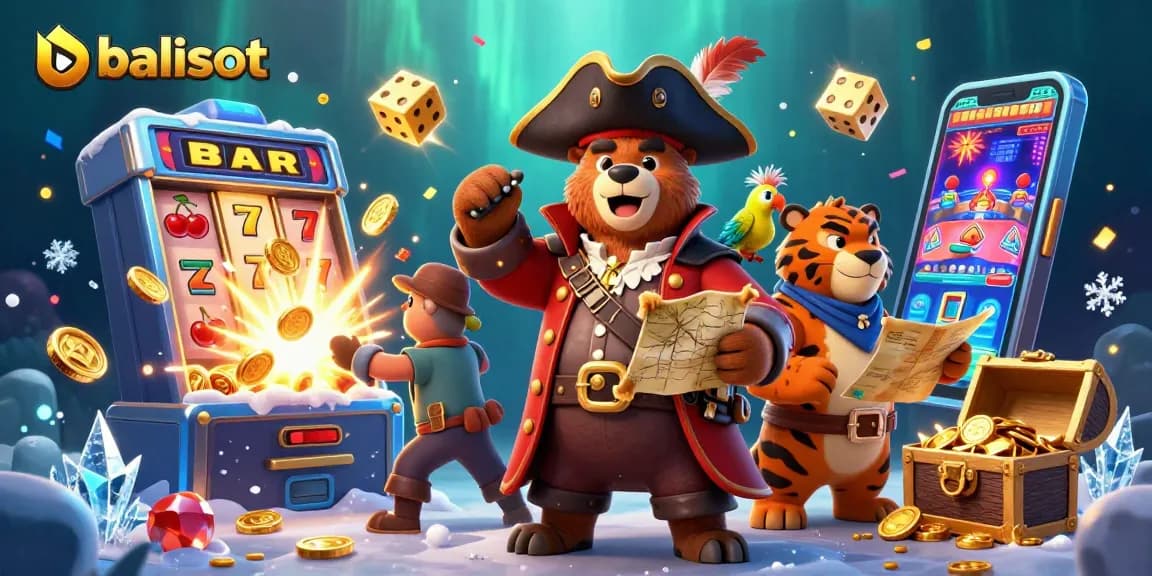 Bermain di balislot dengan jackpot melimpah dan grafis memukau dalam ilustrasi tiga dimensi yang menarik.
