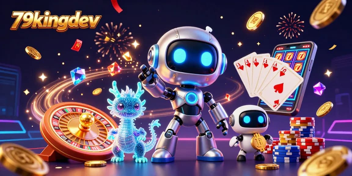 Experience thrilling wins at 79kingdev with a vibrant casino scene showcasing colorful gambling elements.