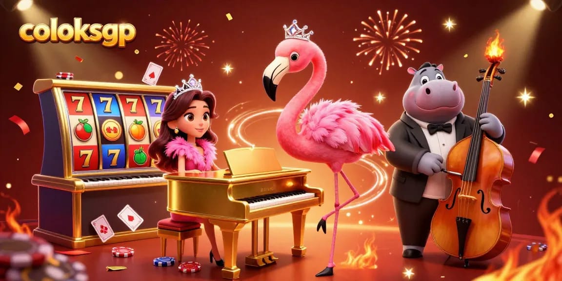 Rasakan sensasi bermain slot di coloksgp dengan jackpot dan simbol keberuntungan yang menyenangkan.