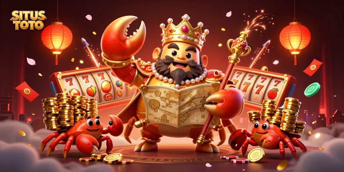 SITUS TOTO menawarkan pengalaman kasino dengan kepiting emas raksasa menghibur pemain dengan remahan keberuntungan.