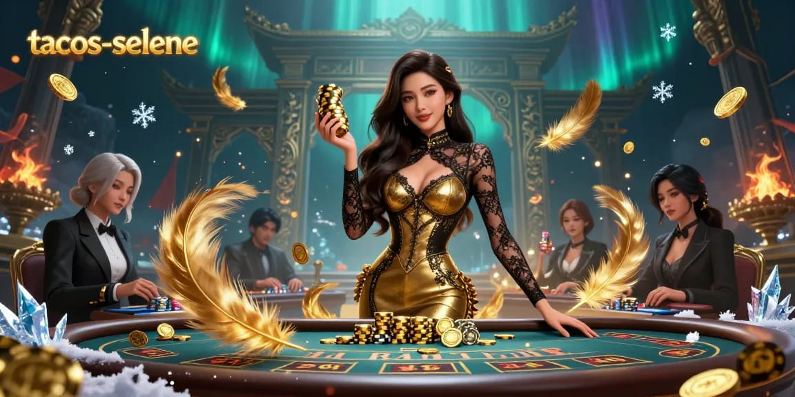 Experience thrilling gameplay at tacos-selene's exclusive baccarat table with stunning visuals.
