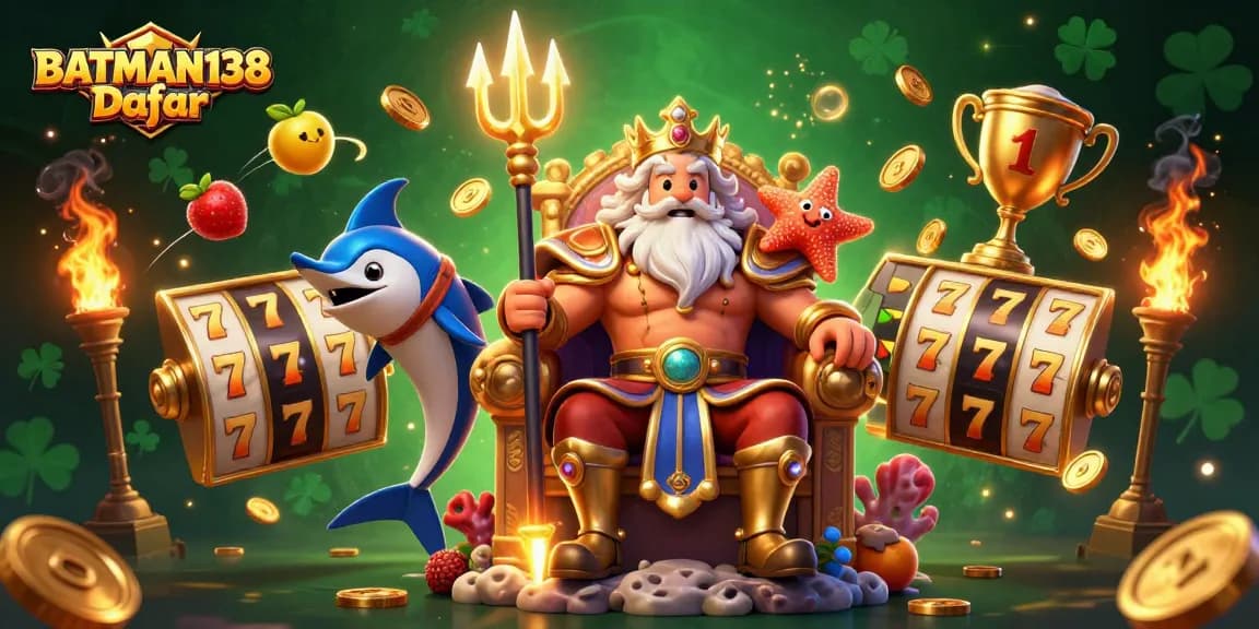 Permainan slot menunggu di BATMAN138 Daftar dengan simbol keberuntungan dan jackpot yang menggiurkan.