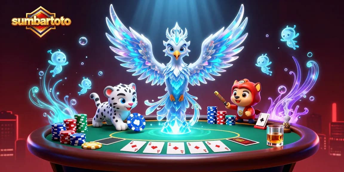 Gali kemenangan dengan sumbartoto, nikmati permainan poker penuh warna dan karakter magis di kasino digital.