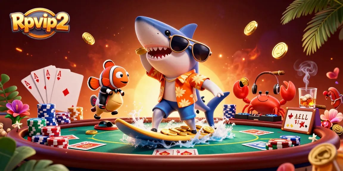 Bergabunglah dengan aksi Rpvip2 dengan kesenangan poker dan kegembiraan laut dalam adegan kasino yang semarak ini.