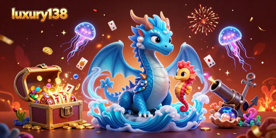 Play slots and win with luxury138 in a vibrant underwater casino world full of treasures.