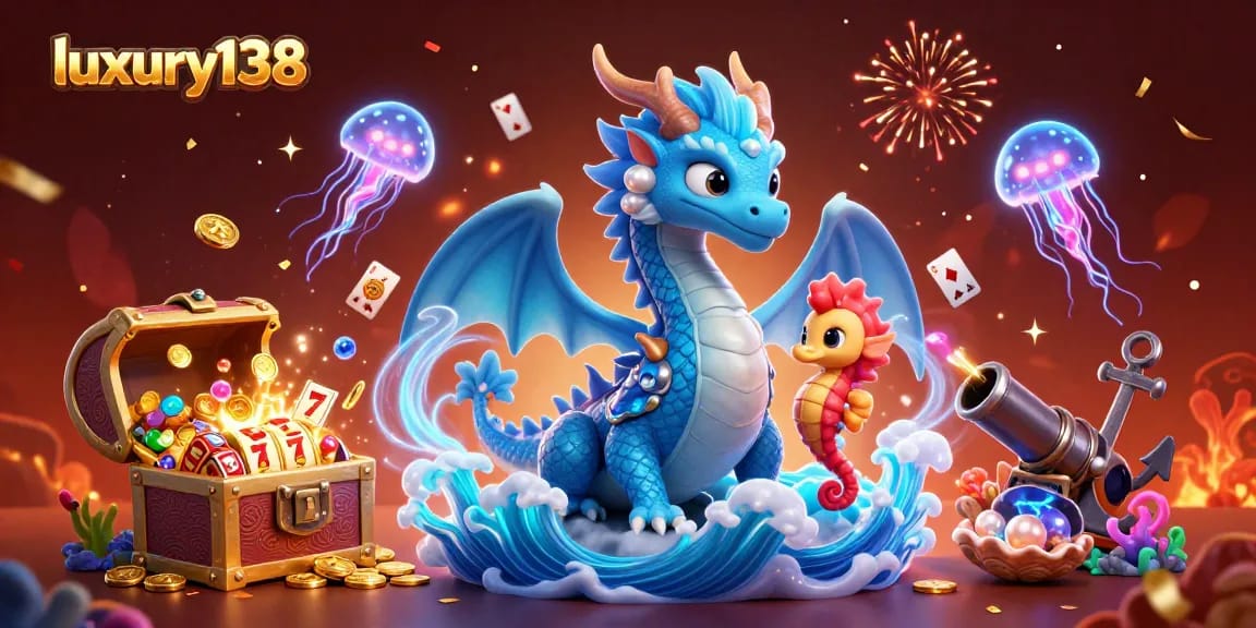 Play slots and win with luxury138 in a vibrant underwater casino world full of treasures.