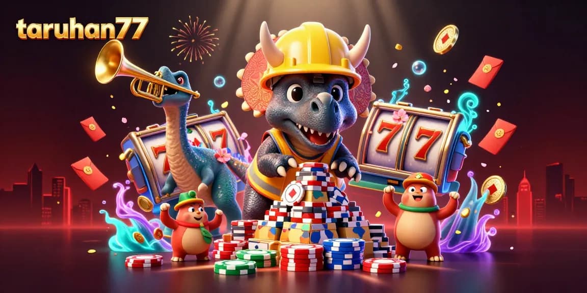 Menang besar bersama taruhan77 dengan slot reels dan chip poker, menambah peluang kemenangan.