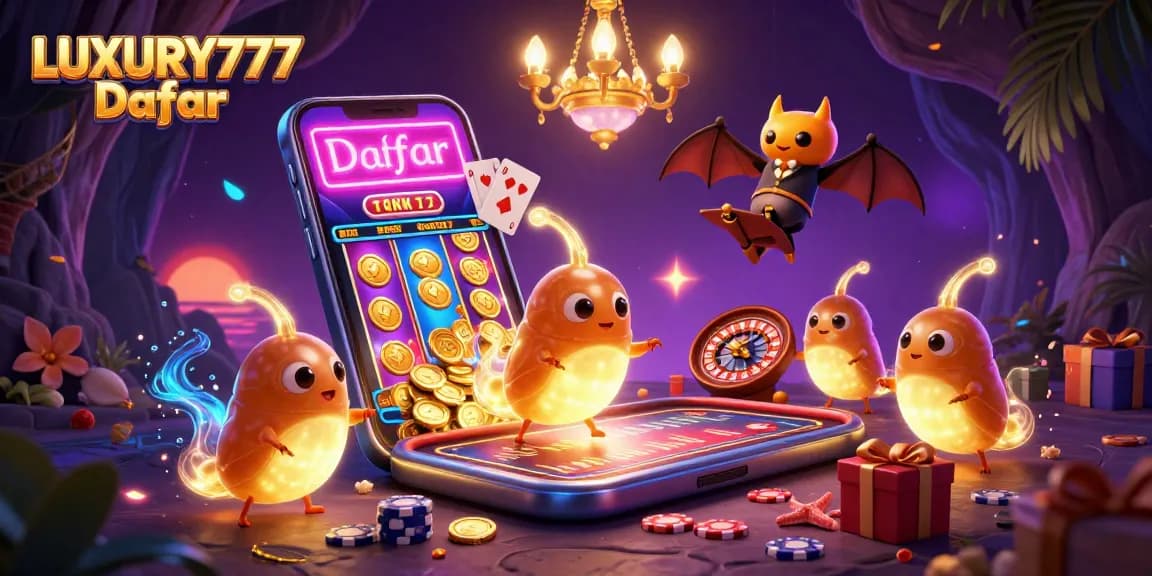 Menangkan pengalaman bermain dengan LUXURY777 Daftar dalam ilustrasi kasino menarik ini.