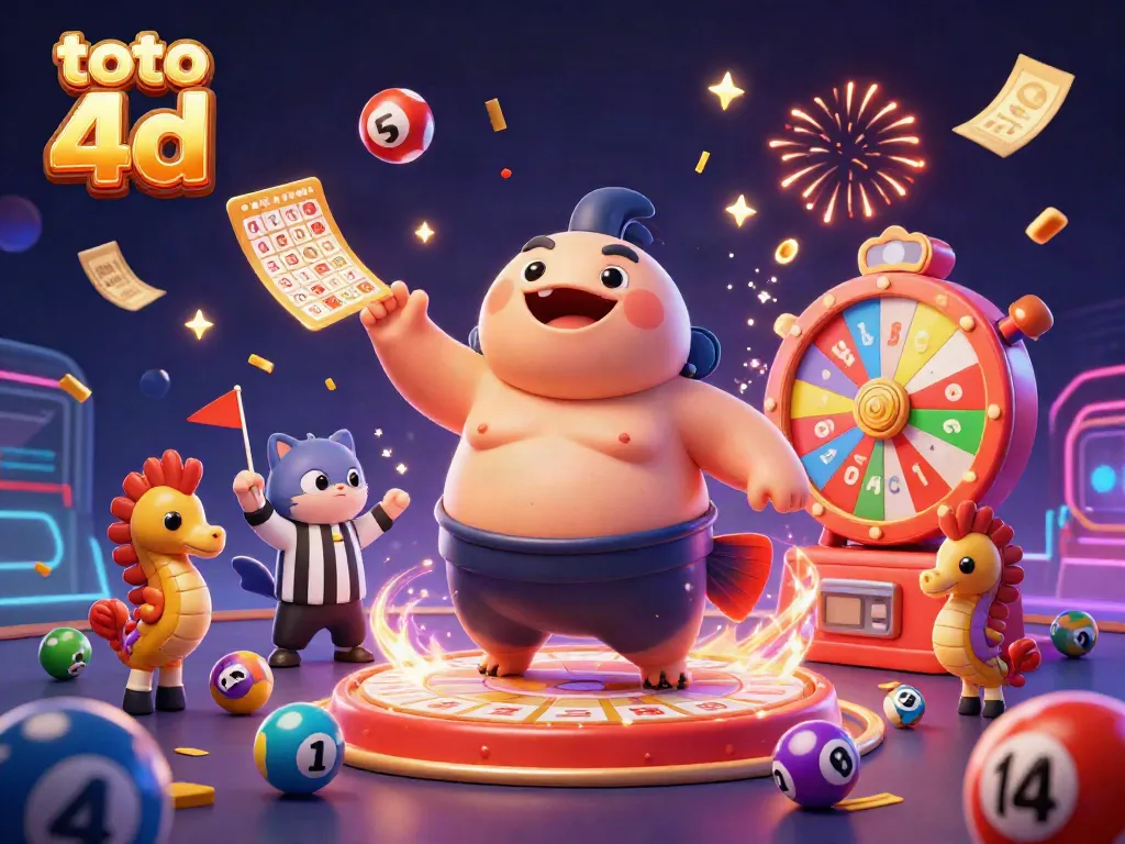 Experience the excitement of toto 4d with this vibrant underwater scene featuring dynamic lottery elements