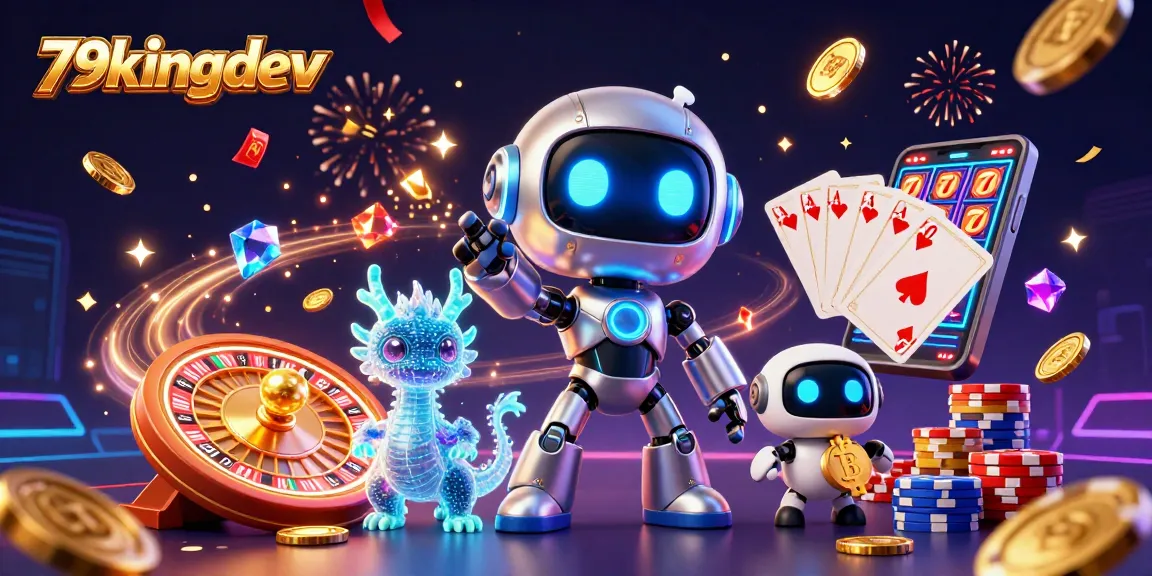Experience thrilling wins at 79kingdev with a vibrant casino scene showcasing colorful gambling elements.