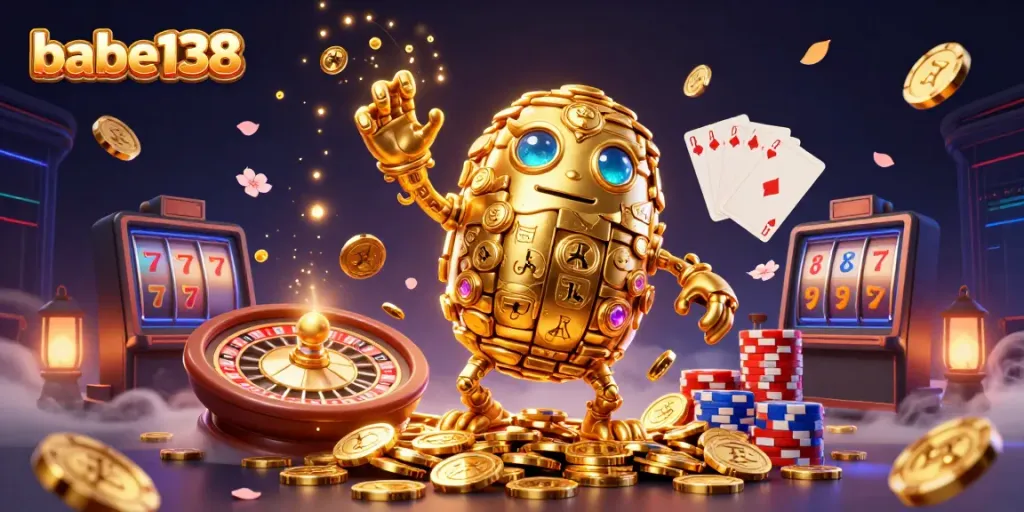Mainkan slot gacor di situs babe138 dengan simbol keberuntungan dan koin emas yang melimpah.