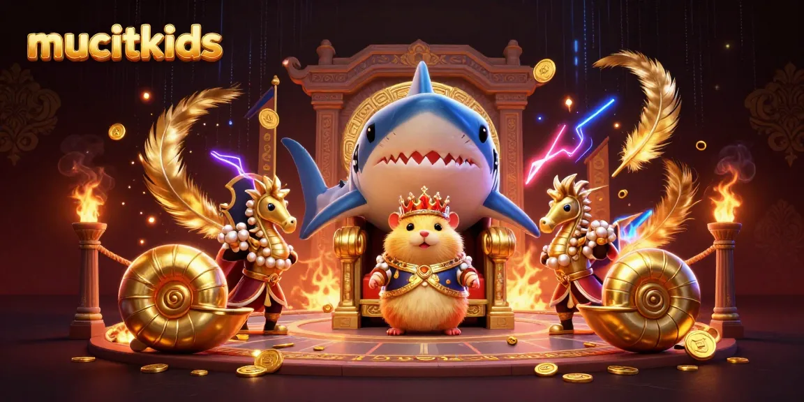 Saksikan keseruan mucitkids saat meraih jackpot dengan karakter kasino berwarna-warni dan tema menarik.