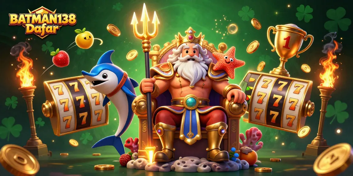 Permainan slot menunggu di BATMAN138 Daftar dengan simbol keberuntungan dan jackpot yang menggiurkan.