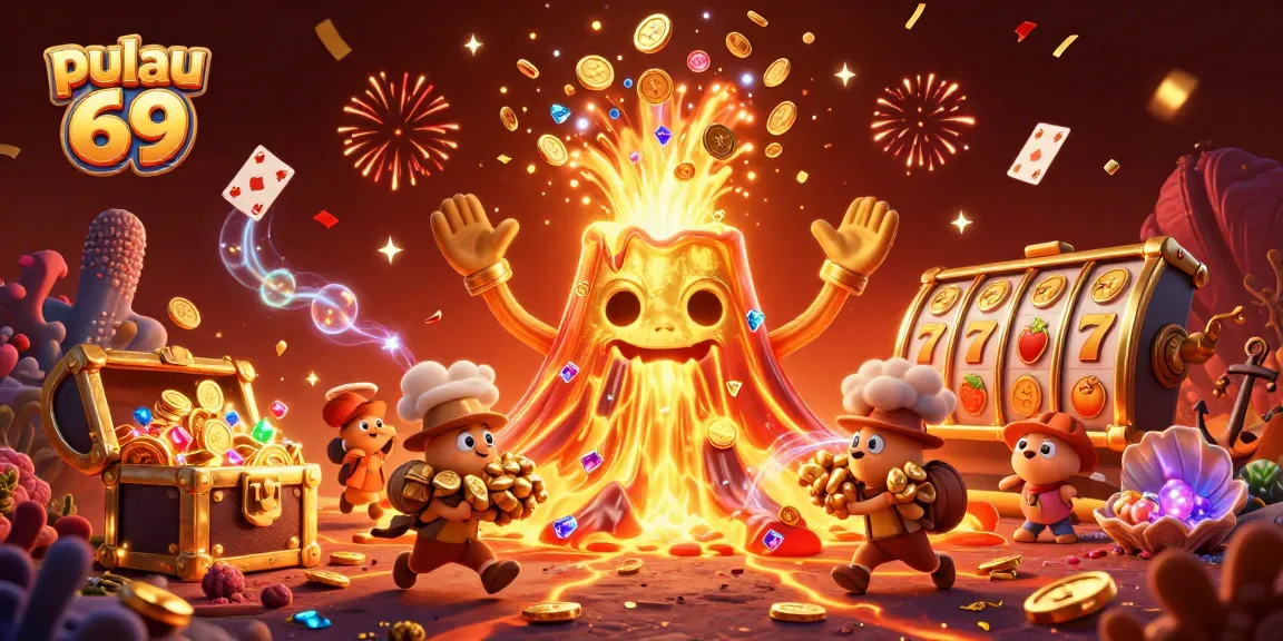 Experience thrilling wins with pulau 69's golden volcano, treasure, and slot victories.