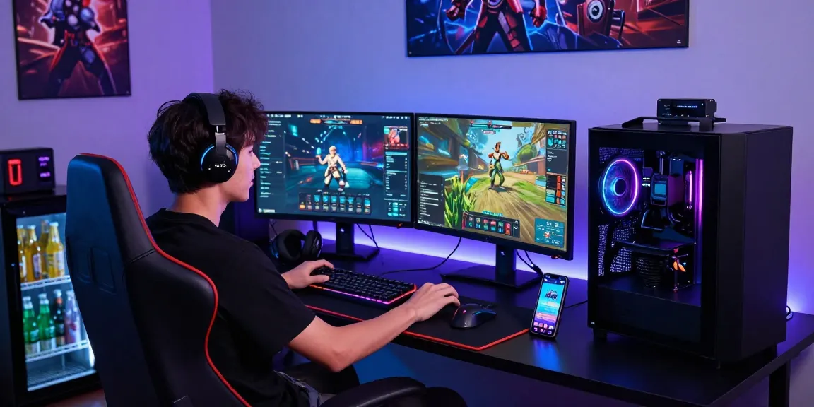 Pengalaman bermain LUXURY777 Online dengan gamer antusias dan setup gaming modern yang menarik.