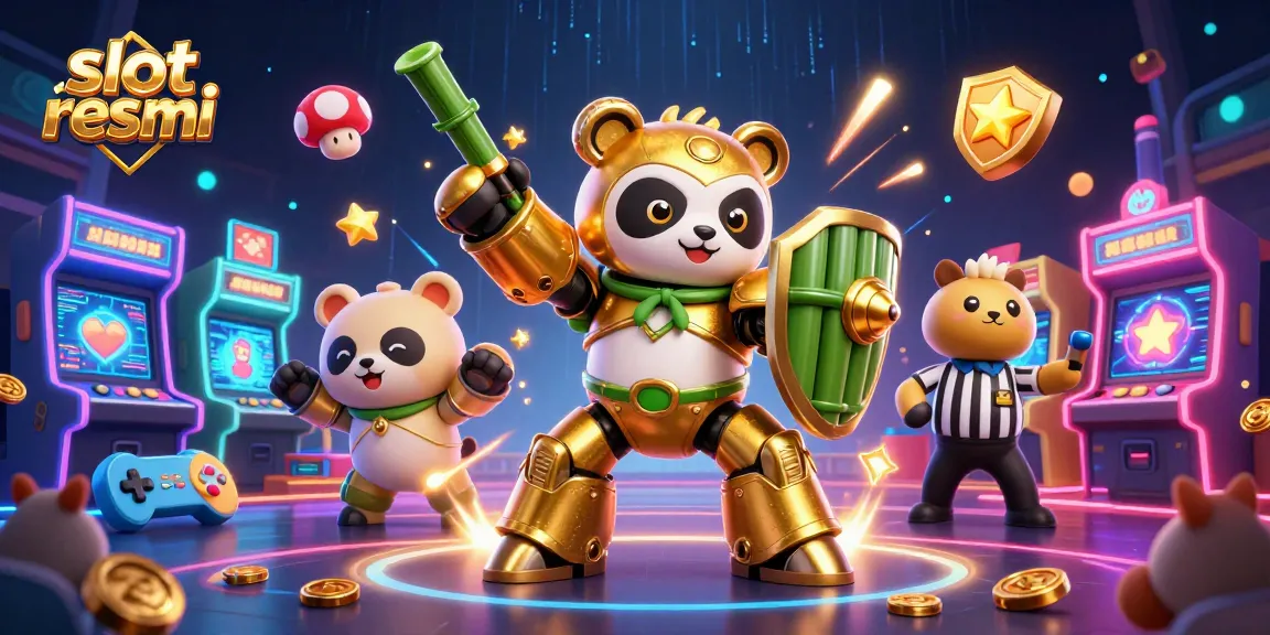 Mainkan slot resmi di arena penuh petualangan dengan panda emas dan elemen kasino yang menarik.