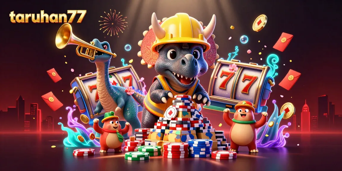 Menang besar bersama taruhan77 dengan slot reels dan chip poker, menambah peluang kemenangan.