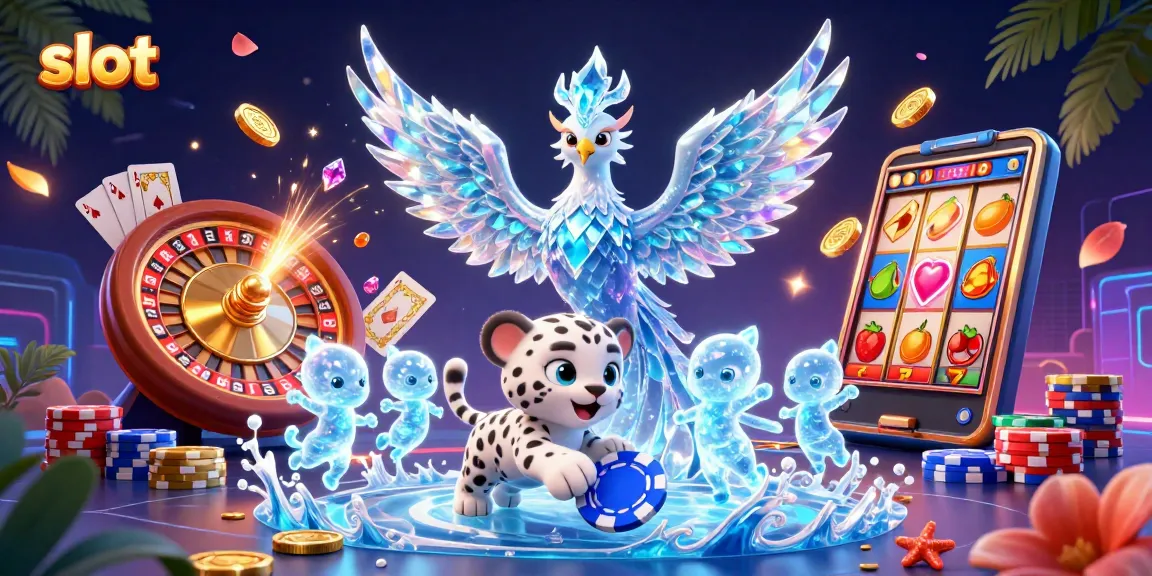 Spin, win, and enjoy your favorite slot games in a vibrant casino atmosphere.