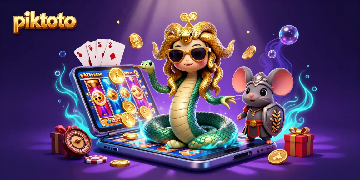 Piktoto hadir dengan wahyu permainan slot yang menarik dan keceriaan Medusa dalam ilustrasi 3D yang berwarna-warni.